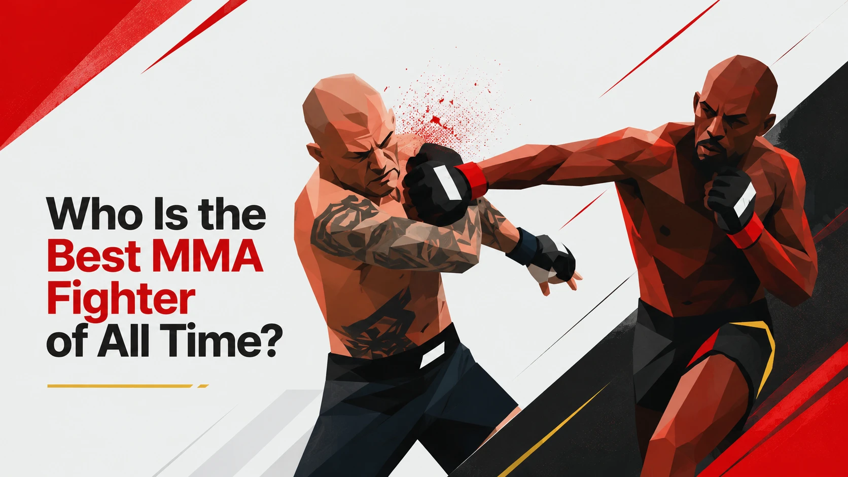 Featured illustration for Who Is the Best MMA Fighter of All Time? Top 5 GOATs Ranked
